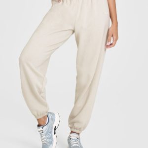 Mid Weight Joggers Sand