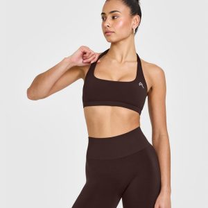 EasyLift™ Halter Bralette 70% Cocoa