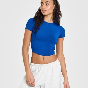 Mellow™ Soft Mid Short Sleeve T-Shirt Cobalt Blue