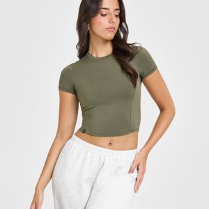 Mellow™ Soft Mid Short Sleeve T-Shirt Alpine Green