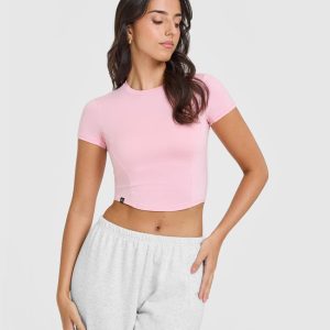 Mellow™ Soft Mid Short Sleeve T-Shirt Petal Pink