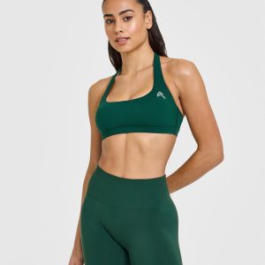 EasyLift™ Halter Bralette Racing Green
