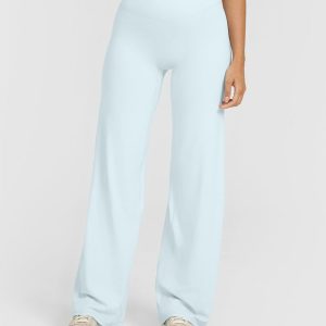 SoftMotion™ Straight Leg Bottoms Cloud Blue