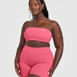 Unified Micro Bandeau Bralette Velvet Pink