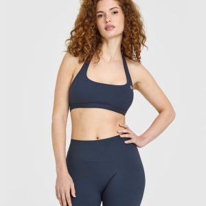 EasyLift™ Halter Bralette True Blue