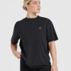 Classic Oversized Lightweight T-Shirt Black